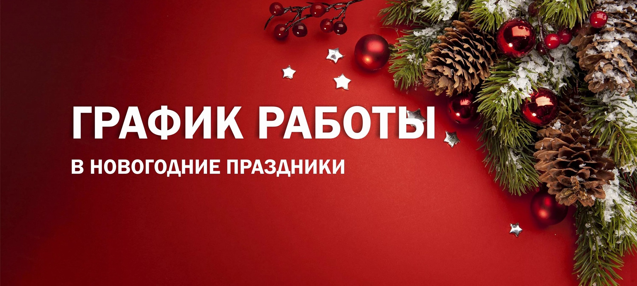 График работы в Новогодние праздники!